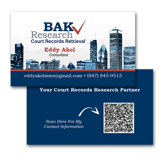 BAK Research Business Card
