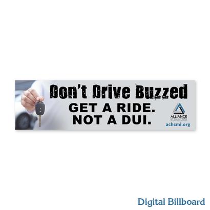 Dont Drive Buzzed digital