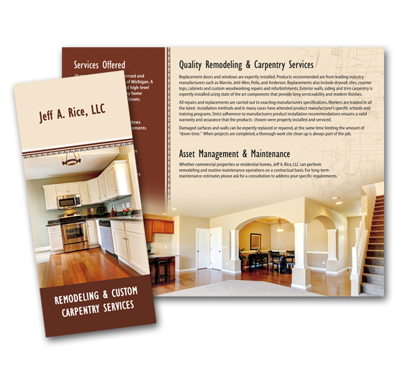 Jeff Rice brochure